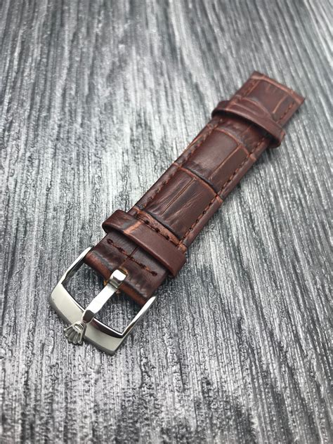 rolex leather band for sale|genuine Rolex leather watch bands.